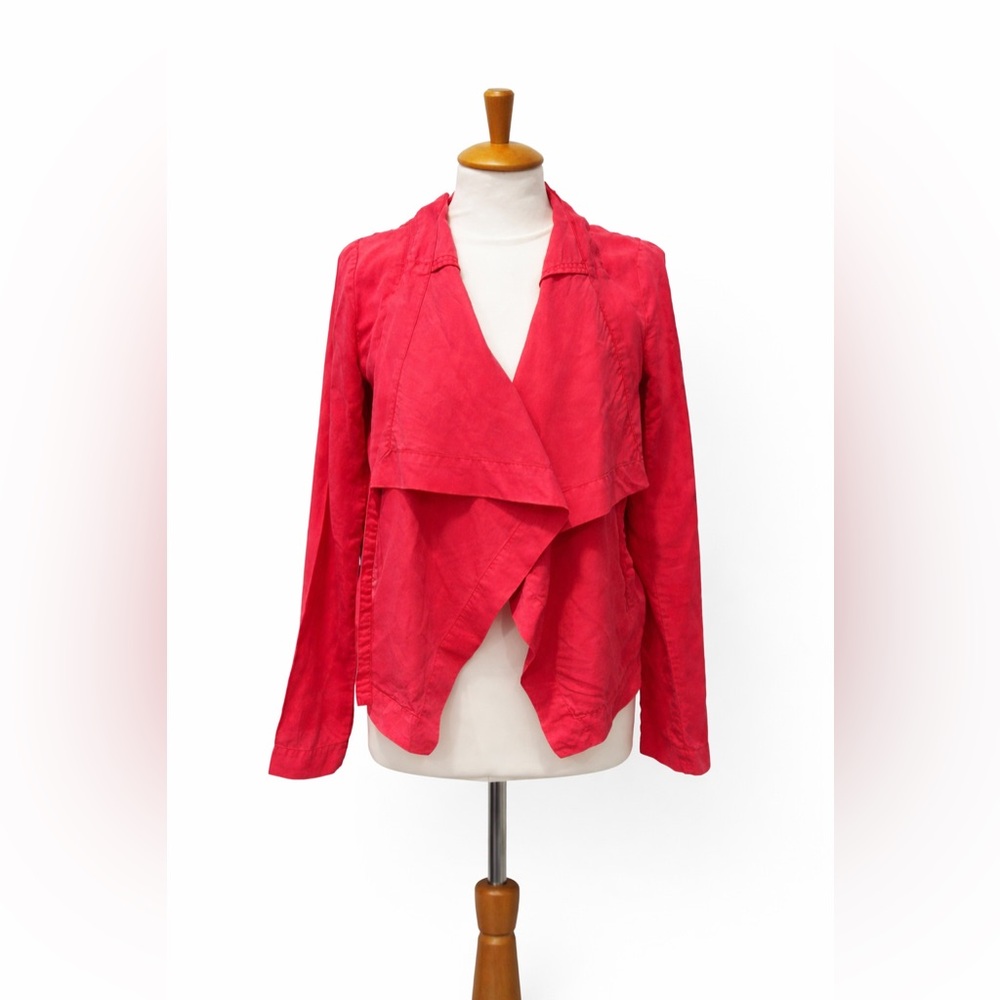 ✨Bright pink tencel blazer✨